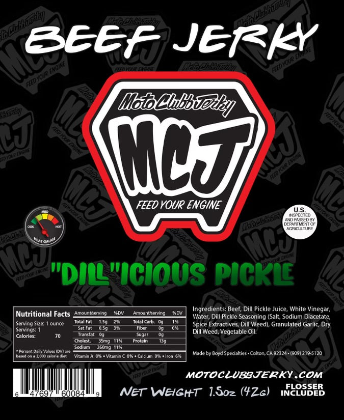"DILL"icious Pickle (Dill Pickle) 1.5oz Bag