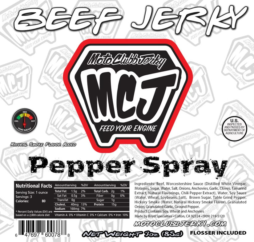 Pepper Spray (Black Pepper) 3oz Bag