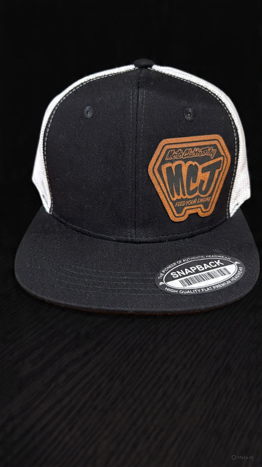 Black/white Badge hat