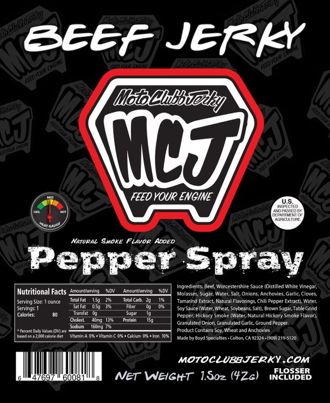 Pepper Spray (Black Pepper) 1.5oz Bag