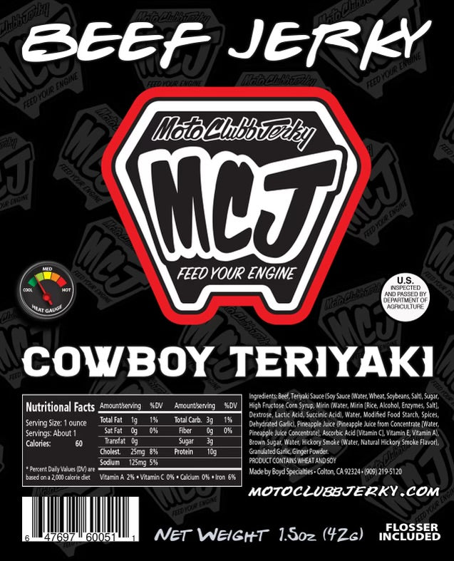 Cowboy Teriyaki 1.5oz Bag