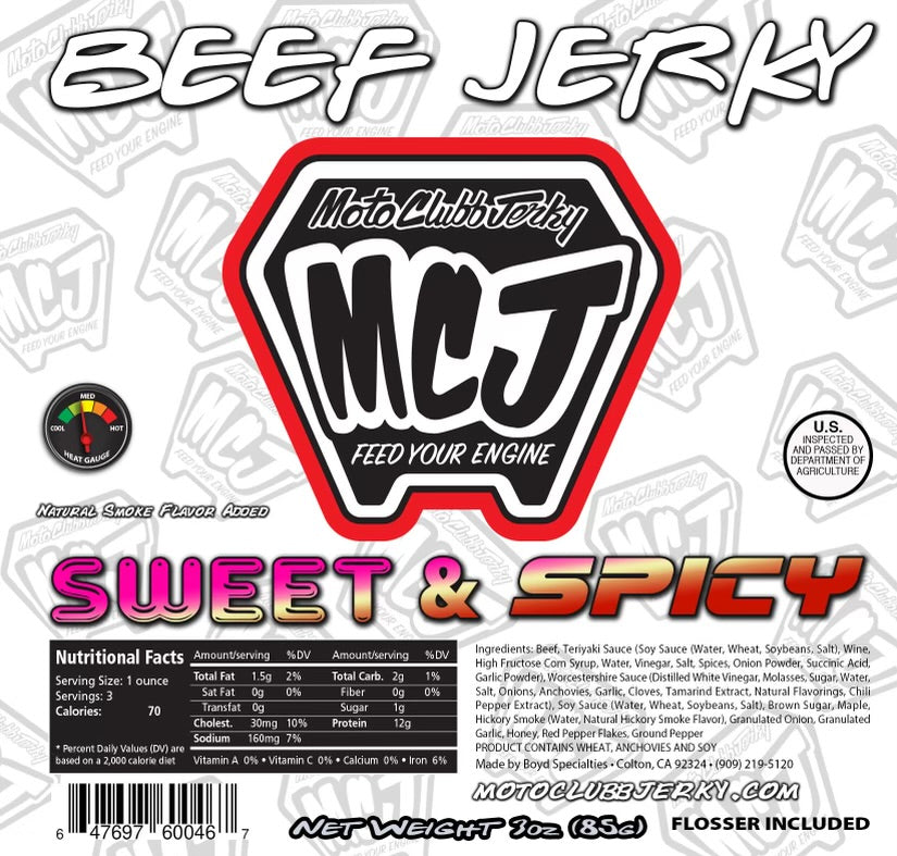 Sweet & Spicy 3oz Bag